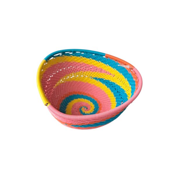 Pink, yellow and blue Scooby Triangle Trinket Bowl
