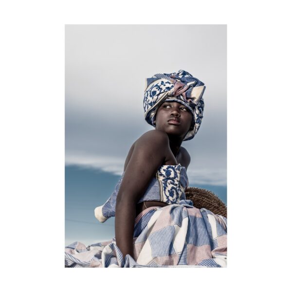 This card has a print of an image by photographer Masibulele Nako.