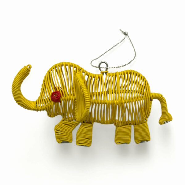 Elephant hanging Christmas tree decoration
