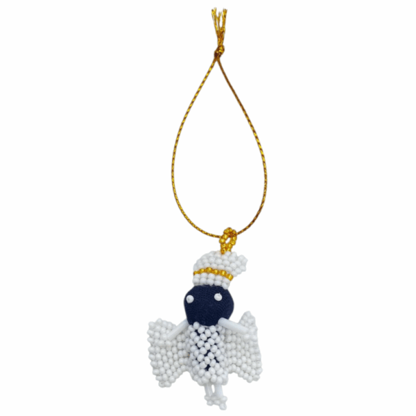 White-&-gold-beaded-angel-Christmas-gift-decoration