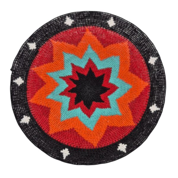 Hardwire Zulu bowl handwoven by Prudence Bukosini