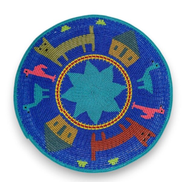 Handwire bowl by Ziphi Mthimkhulu