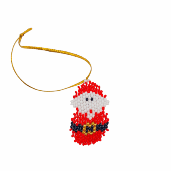 Round-Father-Christmas-decoration-red-and-white-black-belt