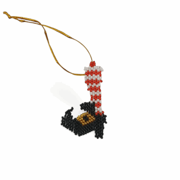 Beaded-Christmas-stocking-red-and-white-with-beaded