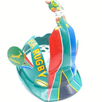 Green-RSA-rugby-Makarapa-hard-hats-green-springbok-emblem