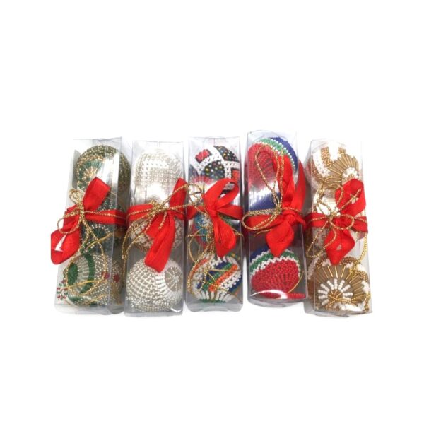 Christmas-balls-assorted-colours-beaded-handmade-christmas-decoration