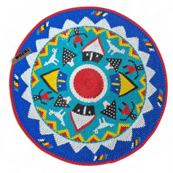 Hardwire bowl by Zulu weaver Roselynah Khanyile