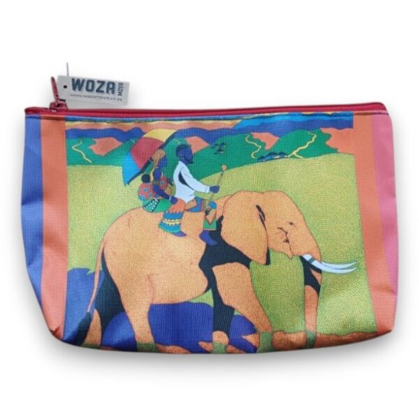 Sibusiso-Duma-Family-on-an-elephant-ride.-cosmetic-or-pencil-bag
