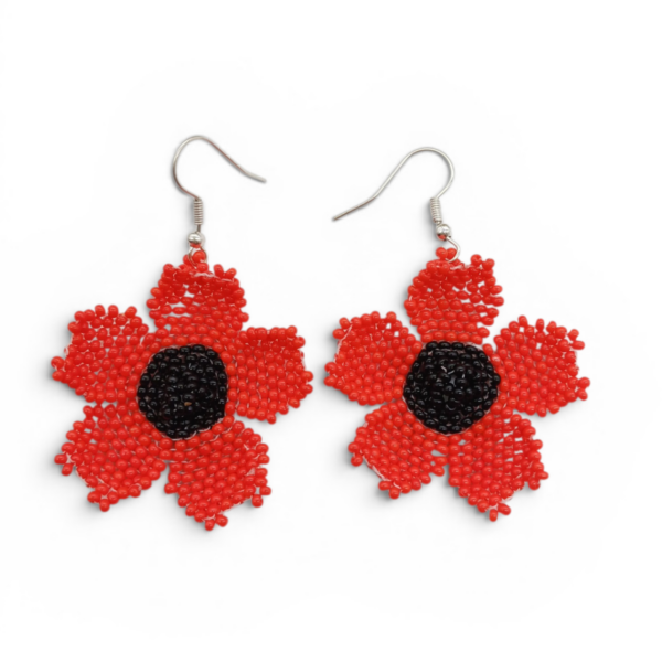 E279-1 Nokuthulas flat Monet inspired earring Nokuthulas-flat-Monet-inspired-earring
