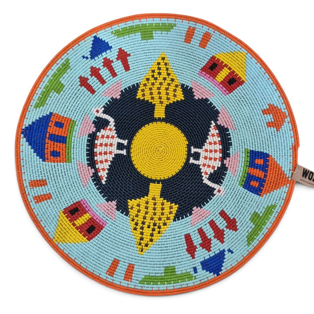 Hardwire bowl by Zulu weaver Siphokazi Mlambo